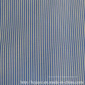 Tecido de fios tingidos (listra azul)
